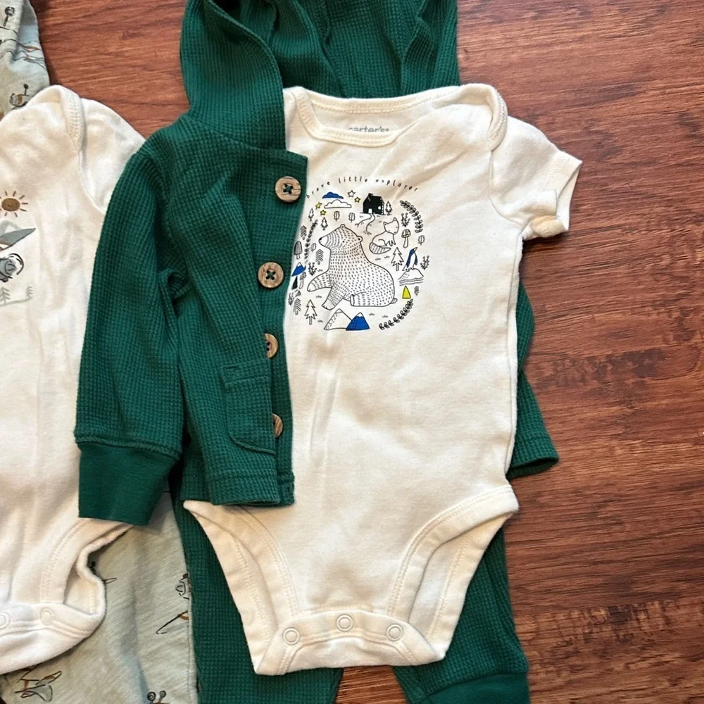 Carter’s Boy Matching Set Bundle 3 Months